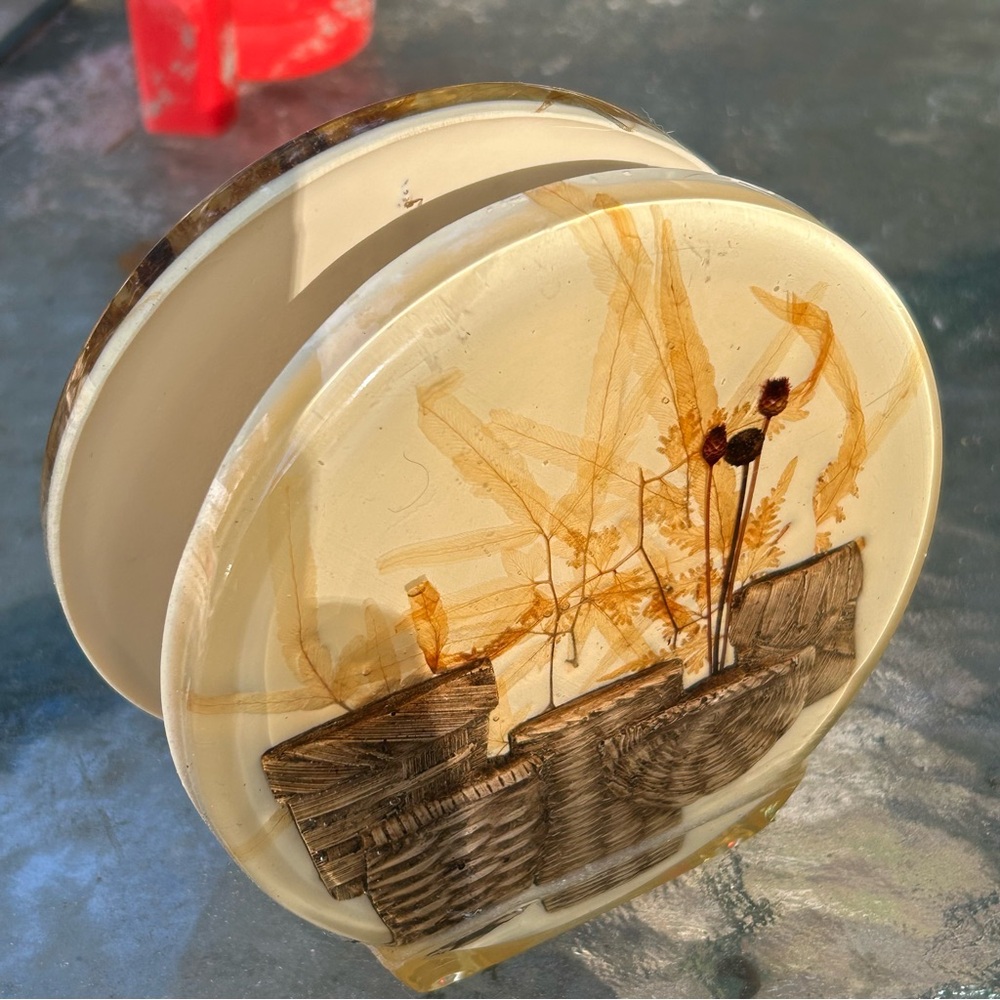 Lucite Napkin Holder